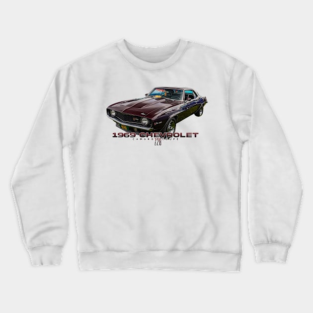 1969 Chevrolet Camaro Z28 Coupe Crewneck Sweatshirt by Gestalt Imagery